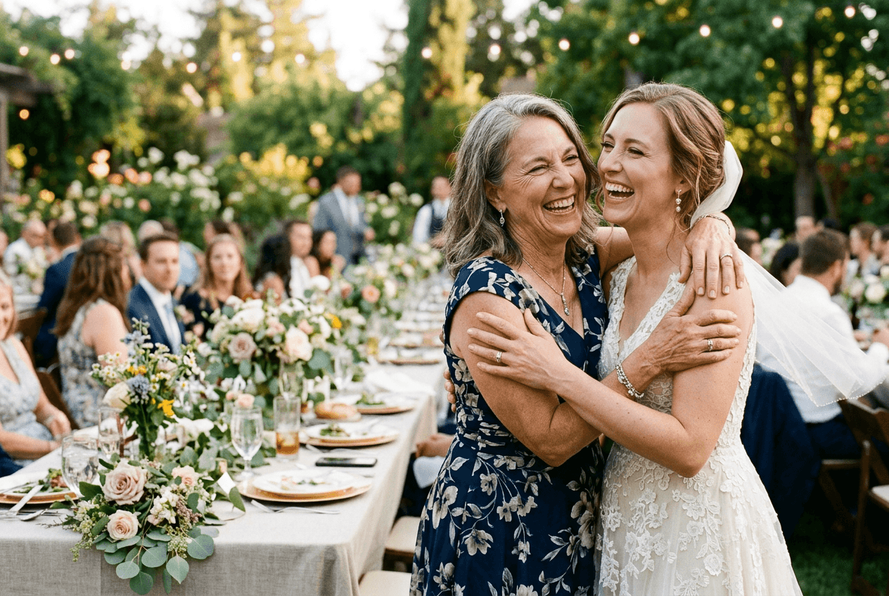 Illustrative weddings memory, not customer work